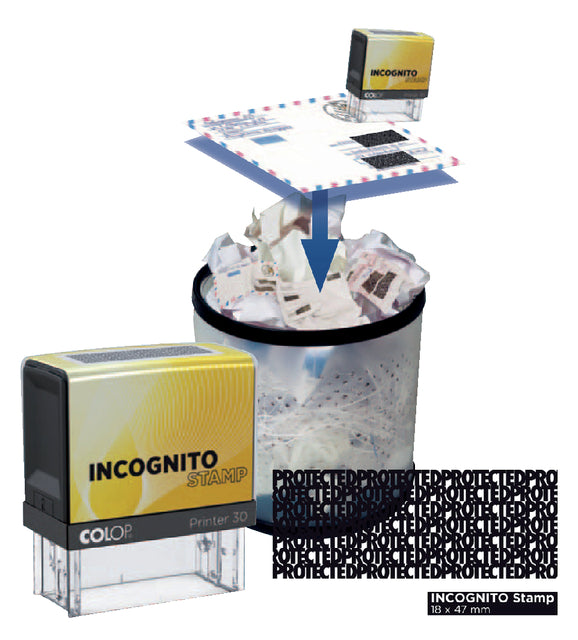 Colop - Textstempel 30 lncognito