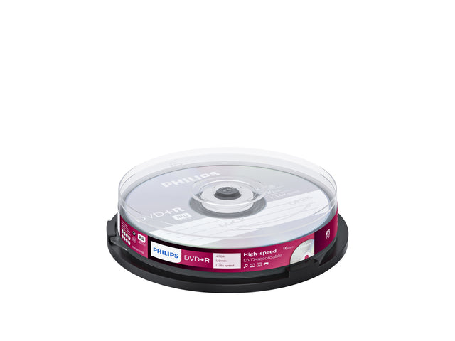 Philips - DVD+R 4,7 GB 16x SP (10)