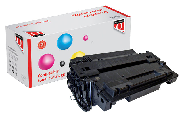 Quantore - Tonercartridge HP CE255A 55A Schwarz