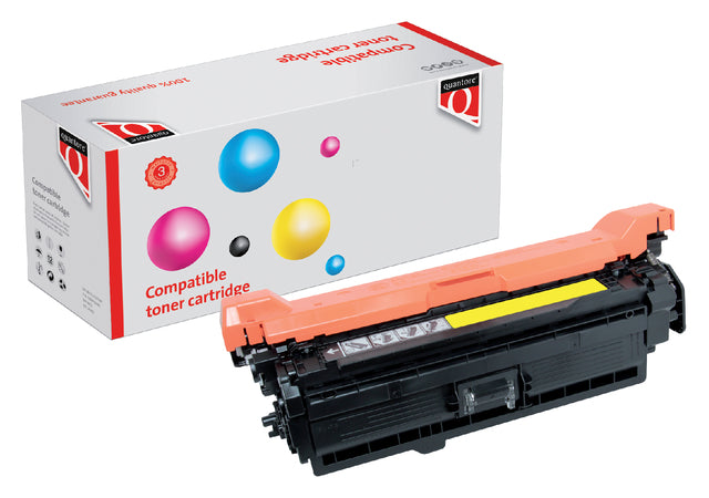 Quantore - Tonercartridge HP CE402A 507A Geel