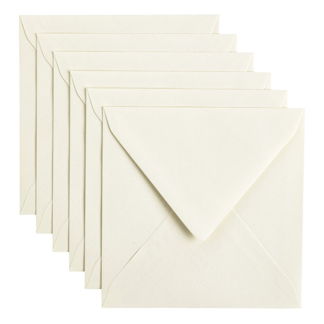 Papikolor - umhüllt 140x140mm Karnation Weiß