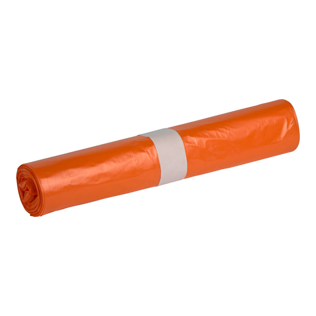Powersterko - Abfallbeutel HDPE T25 70x110 cm 120L Oranje