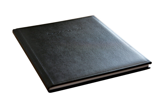 Känguro - Beileidalbum 260x210mm schwarz