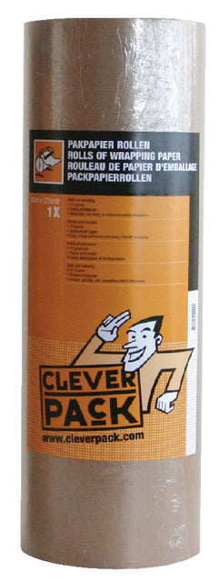 Cleverpack - Wickelpapier Kraft 70gr 50cmx220m