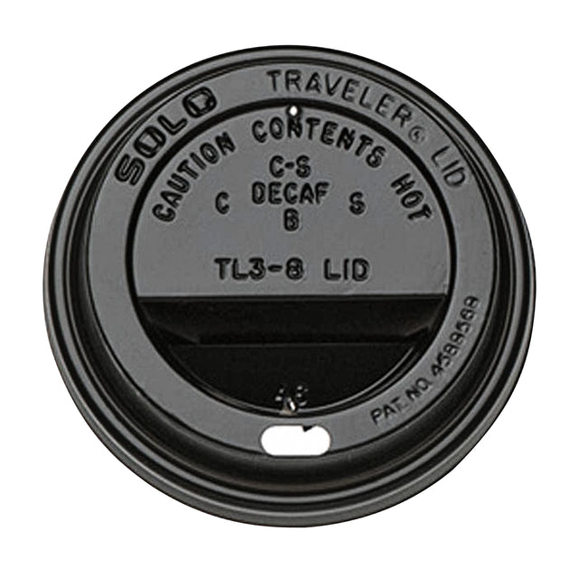 Izzy Horeca und Cate - Cup Deckel Izzy d 80mm schwarz