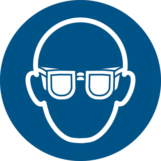 DJOIS - Eye Protection Icon ist erforderlich