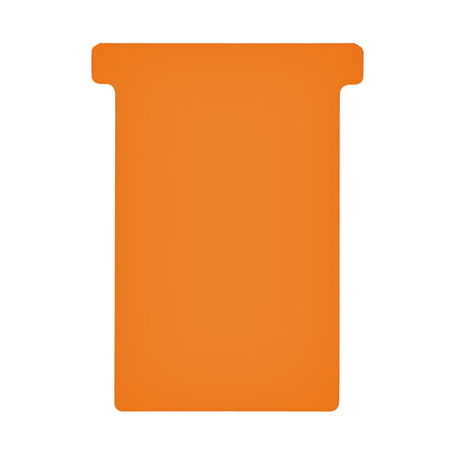 DJOIS - T -Kartenformat 3 77mm Orange 100st | 5 Stücke
