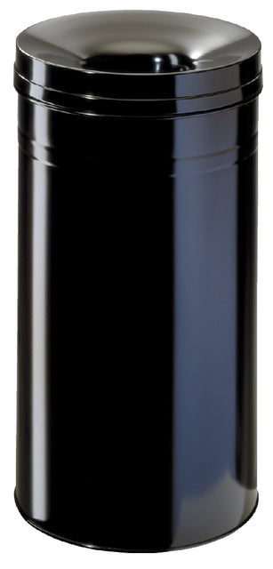 Langlebig - Papierbehälter Flamme -über 3326 01 30l Schwarz