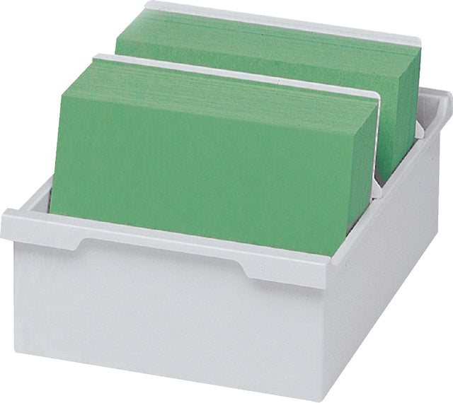 Multiform - Kartenbox A5 Trog Plastikgrau