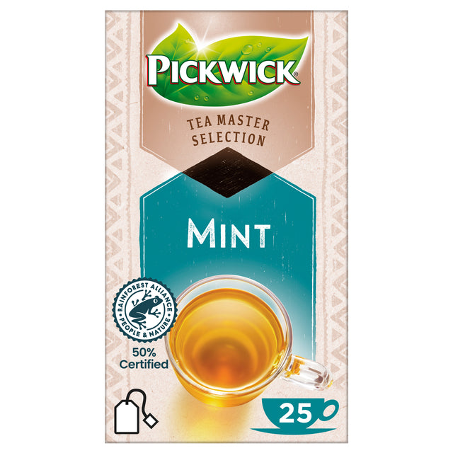 Pickwick - Tea Master -Auswahl Minze 25st