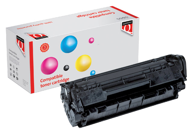 Quantore - Tonercartridge HP Q2612A 12x Schwarz