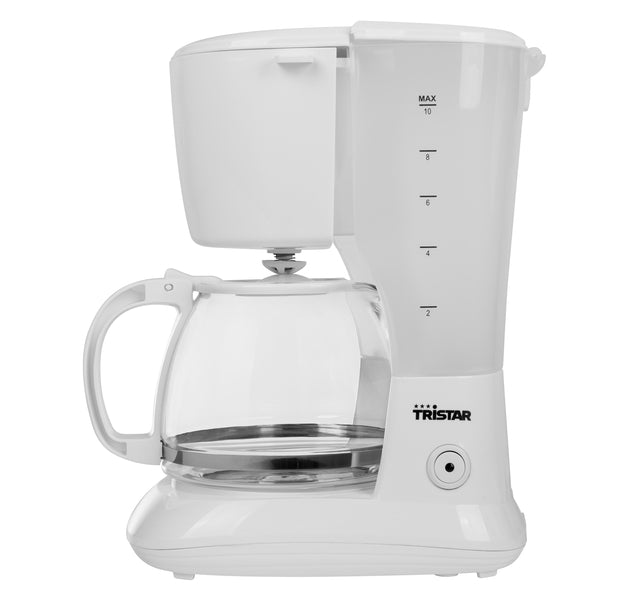 Tristar - Kaffee Personal Tri 1.25L 750W Weiß | 4 Stücke