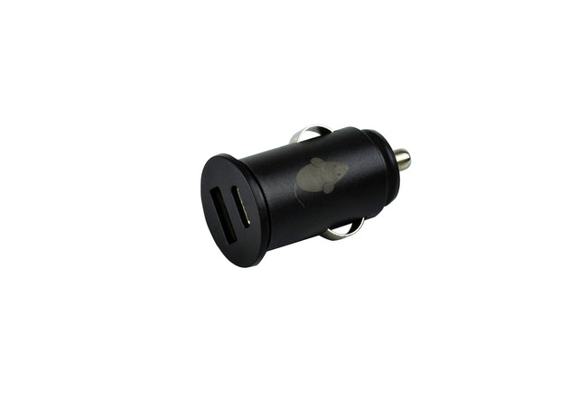 Green Mausauto-Ladegerät USB-A 1x USB-C 1x 2,4a Schwarz | 5 Stücke