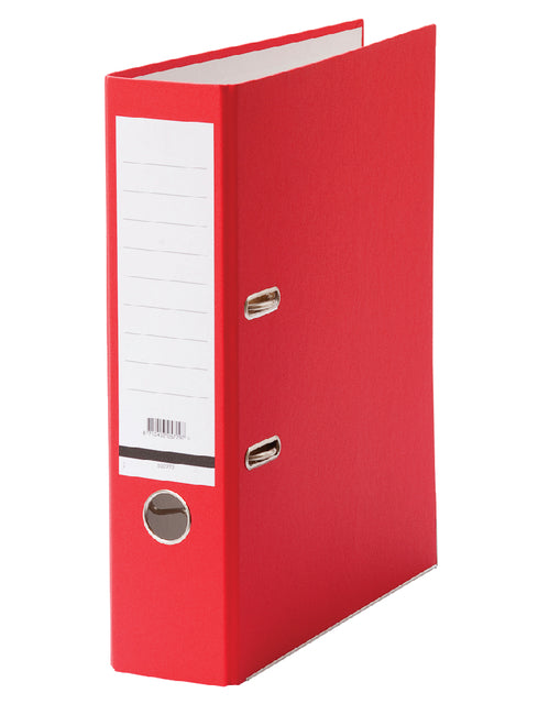 QBasic - Ordner A4 80mm rot | 20 Stücke