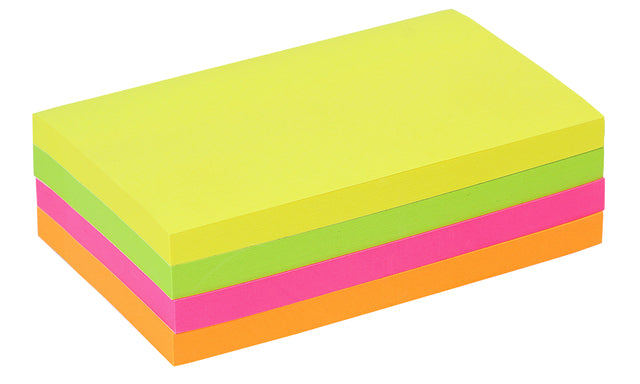 Quantore - MemoBlok 76x127mm Neon Assorti