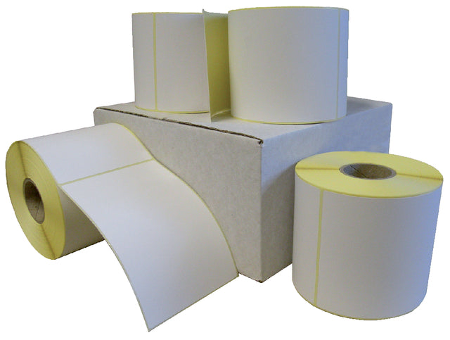 Izzy - Etikett Label PNL100x150x40mm Versandtherm weiß