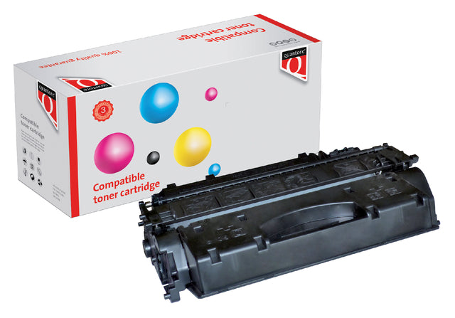 Quantore - Tonercartridge HP CE505X 05X Schwarz