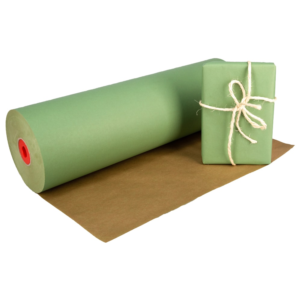 Klika - Kraftpapier auf Rollen 59 cm x 400 Meter 50 Gramm/m2 hellgrün