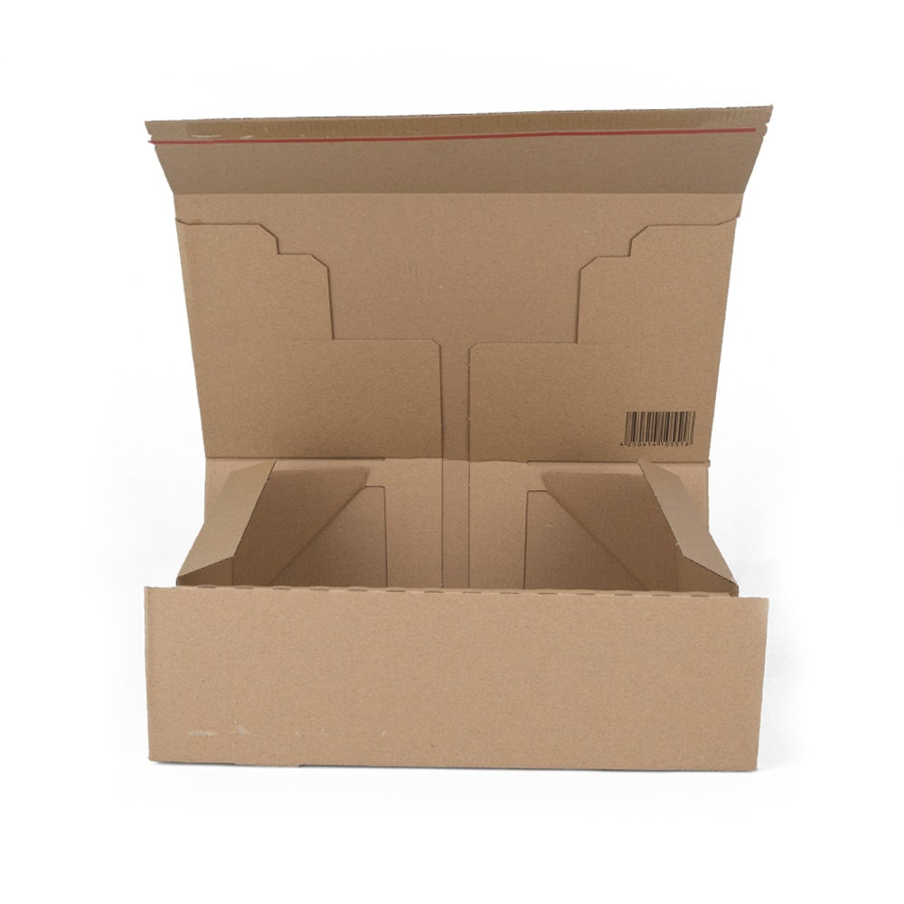 Klika - Postkästen mit Ventilverschluss Single Golf 308 x 210 x 110 mm (A4 -Format) Brown | 20 Stücke