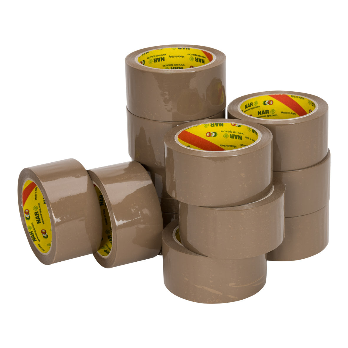 NAR - PP -Lösungsmittel E () 28 Mikrometer 50 mm x 66 Meter Brown | 6 Stücke