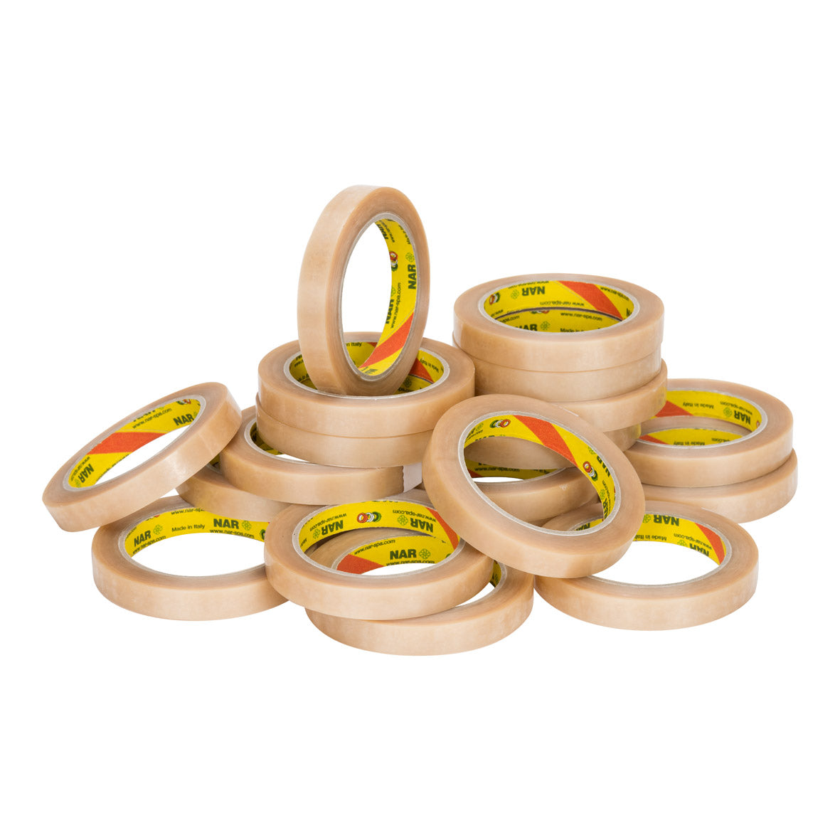NAR - PVC E () 32 Mikrometer 15 mm x 66 Meter transparent | 20 Stücke