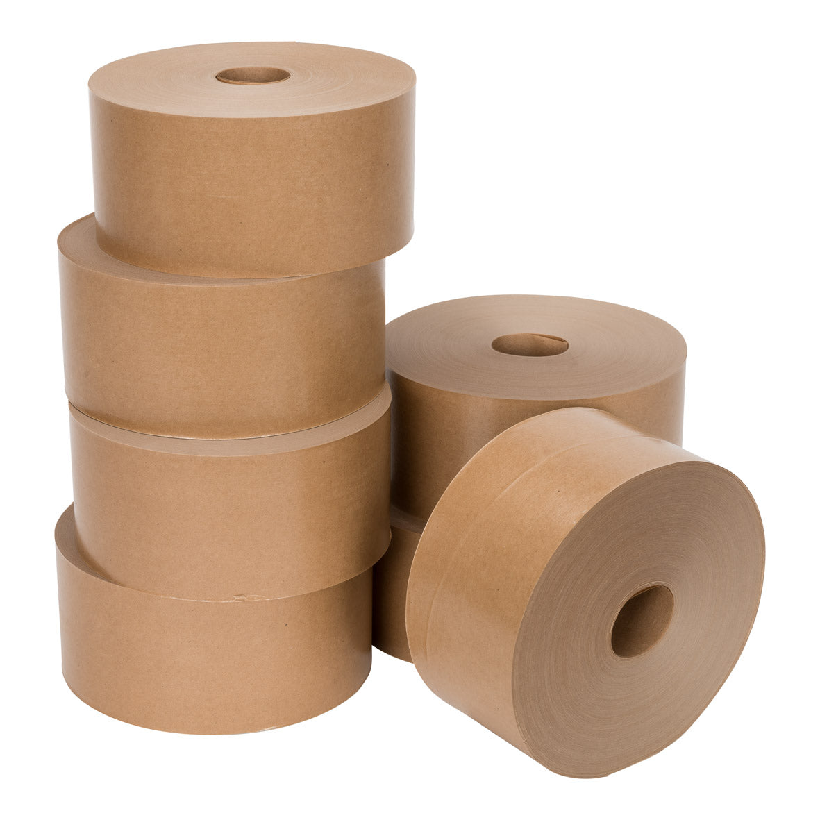 Klika - Papierband 70 mm x 200 Meter braun (nicht selbstadhäsiv) | 3 Stücke