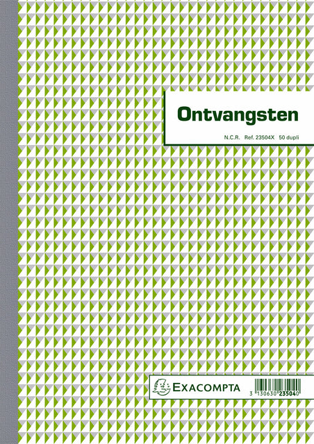 Kasboek Exacompta -Verteiler -Quittungen Dupli 50vvel