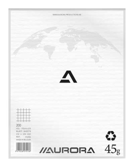 Kraftblok Aurora 210x270mm Fenster 5x5mm 200 Haut | 5 Stücke
