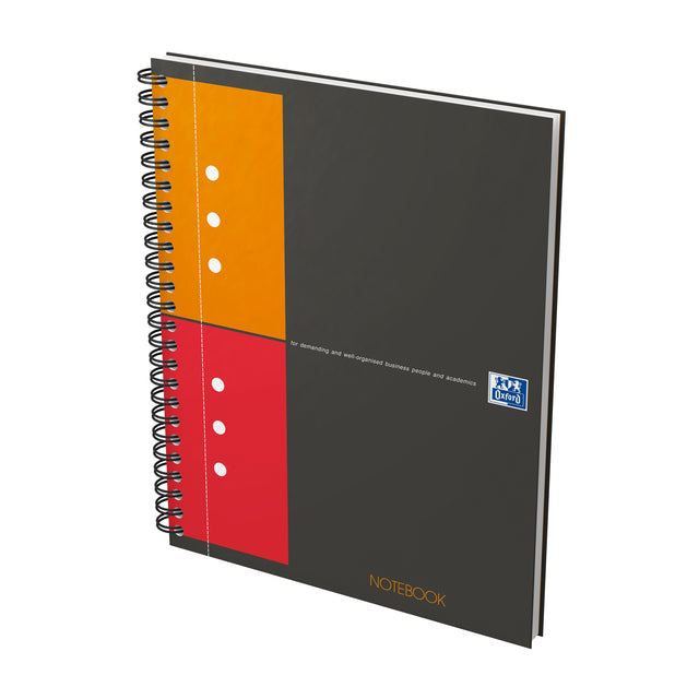 Spiralblock Oxford International Notebook A5+ Fenster 5mm | 5 Stücke