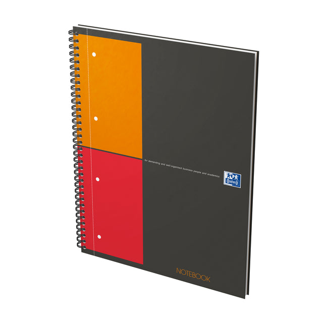 Spiralblock Oxford International Notebook A4+ Fenster 5mm