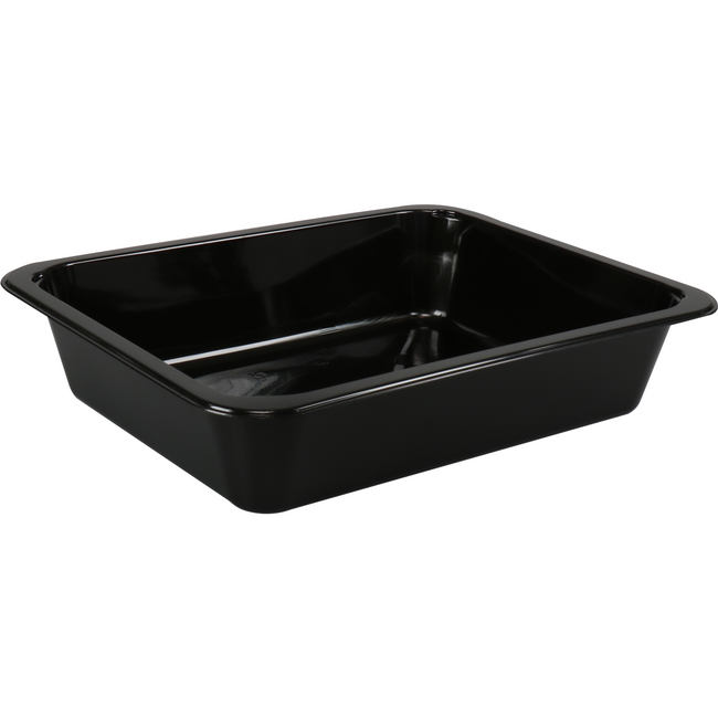Bak | Pp | 1-profession Menubak | 227x178x49mm | Schwarz | 50 Stück