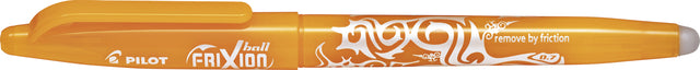 Rollerpen Pilot Frixion BL-FR7 0,35 mm Aprikose Orange | 12 Stücke