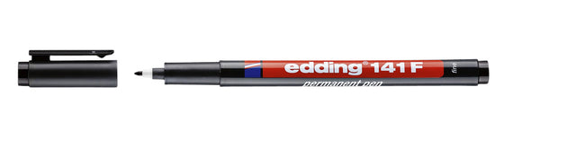 Filz -Tip Edding 141 um 0,6 mm schwarz | 10 Stück