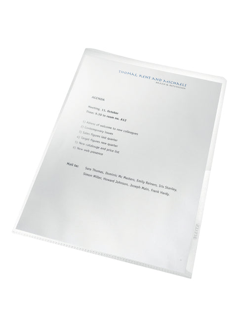 L-fach Leitz Recycling A4 0,10 mm PP Klima neutral