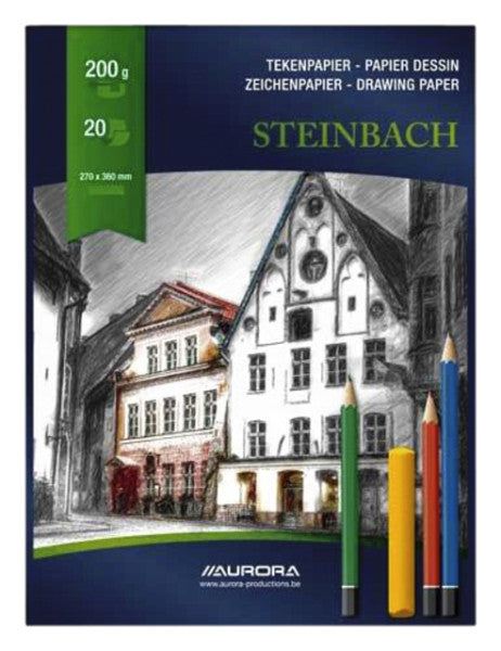 Zeichnungsblock Aurora 27x36cm 20V 200gr Steinbach Papier