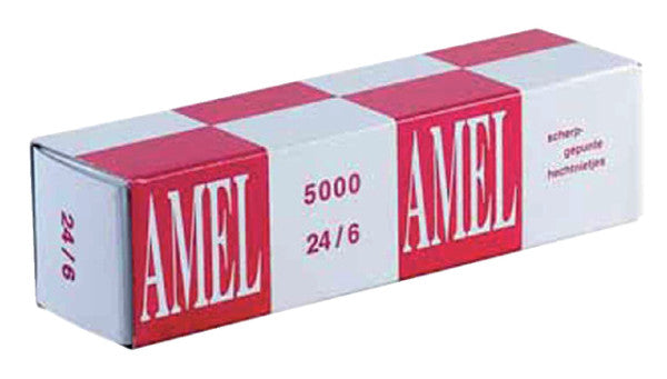 Schnell - Heftklammern 24/6 Amel kupferten 5000 Stück