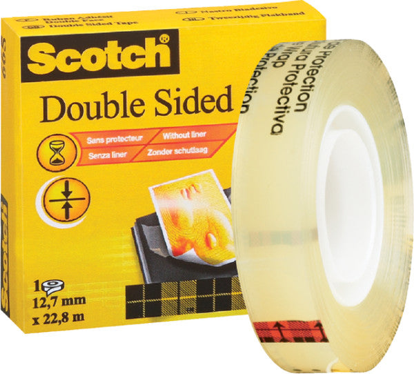 Klebeband Scotch 665 12 mmx22,8 m doppeltsidch