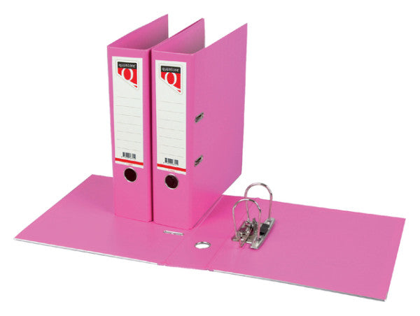 Quantore - Ordner A4 80mm PP Pink | 10 Stücke