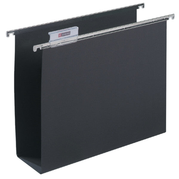 Quantore - Hangmap Djois Alz Folio Front U -Bodem 80mm Zw | 5 Stücke