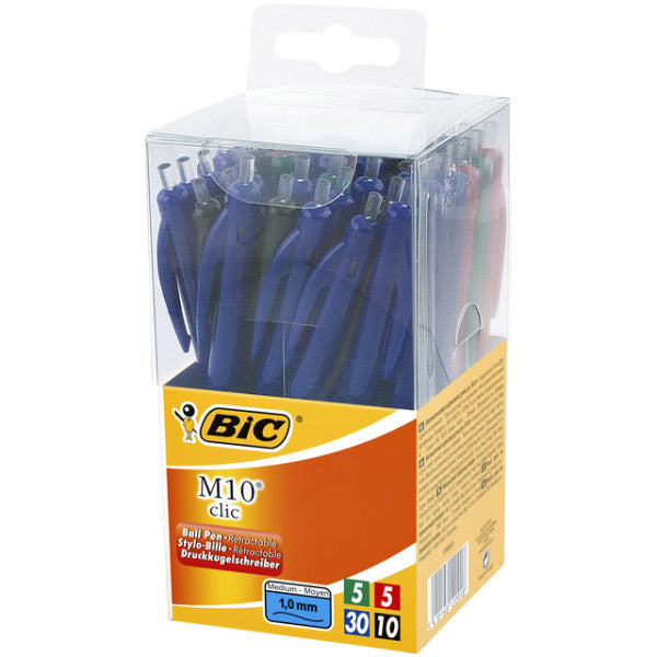 Bälle BIC M10 TUBO 50 Assorti Medium | 500 Stücke