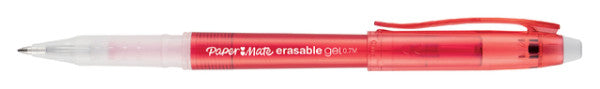 Gel écrivain papier mate inkjoy effacable rouge