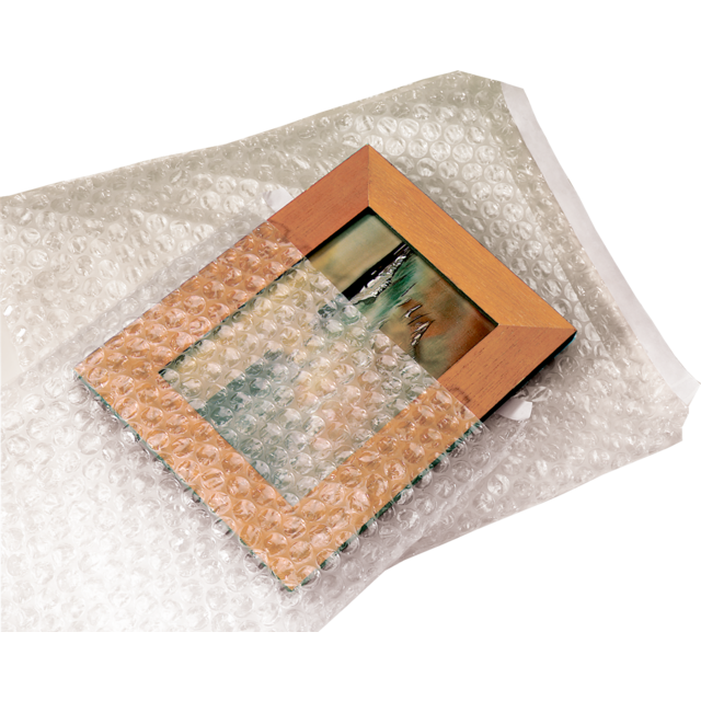 SENDPORORE® - BAG | Luftkissenbeutel LDPE | 520x520mm | 80MY | Transparente 100 Stück