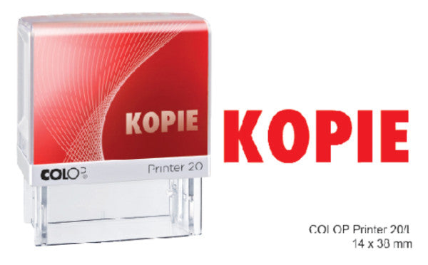 Colop - Wortmarkendrucker 20 rot kopieren