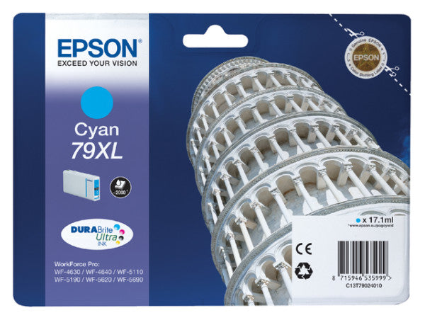 Epson - Inkcartridge 79xl T7902 Blau