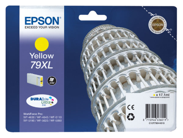 Epson - Inkcartridge 79xl T7904 Geel