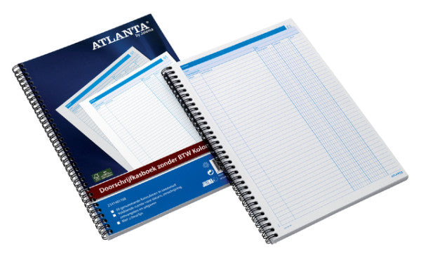 Atlanta von Jalema - Depromation Gewächshausbuch Djois mit Kopie (Kohlenstoff) A4 2 Geldkolumnen weiß