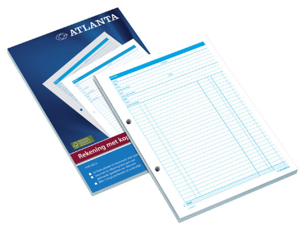 Atlanta von Jalema - Account Block Djois A4 50x2vel mit Kohlenstoff