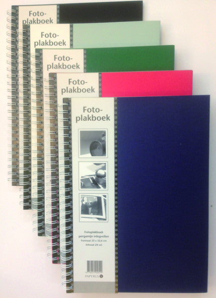 Papyrus - Photoplakboek traditionell 330x230mm 24 Vel | 5 Stücke