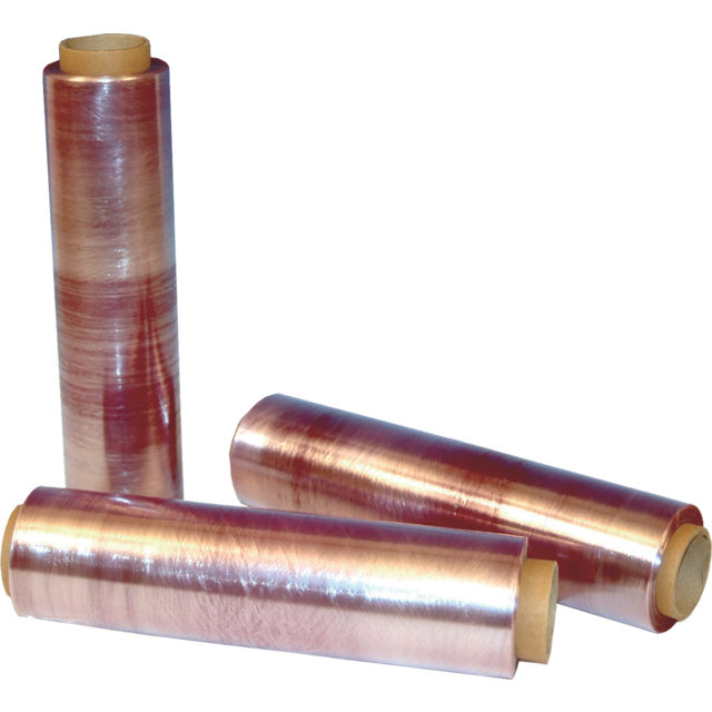 Klika - Folie | Rack Film Perforated PVC | 30 cm | 500m | 8my | Transparente 3 Rolle
