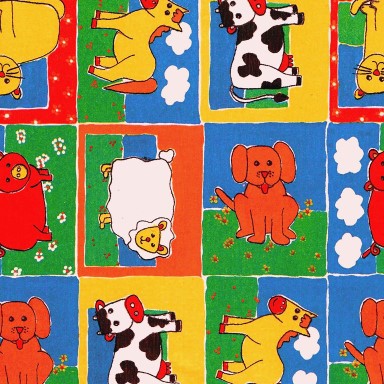 Klika - Geschenkpapier - Geschenkpapier - Nutztiere 70 cm